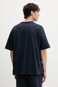 Odzież Diesel T-shirt oversize męski bawełniany T-BOXT-R30 T-SHIRT A16400.0QIAM granatowy