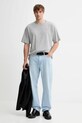 Diesel t-shirt bawełniany T-BOXT-R30 T-SHIRT A16400.0QIAM szary AW25