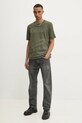 Футболка Diesel T-ADJUST-R13 T-SHIRT A16428.0LJBS зелений SS25