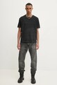 Футболка Diesel T-ADJUST-R13 T-SHIRT A16428.0LJBS чёрный SS25