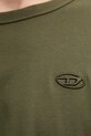 Футболка Diesel T-ADJUST-SLITS-R17 T-SHIRT A16672.0AIJU зелений