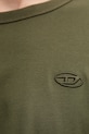 Tričko Diesel T-ADJUST-SLITS-R17 T-SHIRT A16672.0AIJU zelená