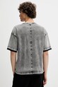 Oblačila Bombažna kratka majica Diesel T-HOXT T-SHIRT A16916.0PKAN siva