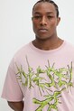 Diesel tricou din bumbac T-BOXT-R28 T-SHIRT roz A17639.0SLBT