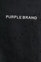 Pamučna majica PURPLE BRAND HWT JERSEY SS TEE P117.HBBT125 crna