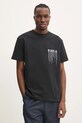Одежда Хлопковая футболка PURPLE BRAND HWT JERSEY SS TEE P117.HBWD125 чёрный