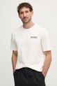 Odzież Barbour t-shirt bawełniany MTS1382WH32 beżowy