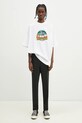 Βαμβακερό μπλουζάκι VETEMENTS Southpark Oversized UA66TR610W λευκό