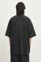 Clothing VETEMENTS cotton t-shirt Drip Metal Oversized UA66TR660B black