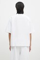 Oblečení Bavlněné tričko VETEMENTS Vet Cropped Cropped Boxy UA66TR685W bílá
