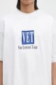 VETEMENTS t-shirt in cotone Vet Cropped Cropped Boxy bianco UA66TR685W