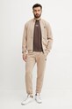 EA7 Emporio Armani pamut póló AF12874.7M000276 barna SS25