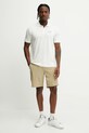 Polo tričko EA7 Emporio Armani AF10373.7M000182 béžová SS25