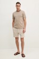 EA7 Emporio Armani t-shirt AF13960.7M000099 beige SS25