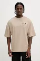 Odzież EA7 Emporio Armani t-shirt bawełniany AF12874.7M000081 beżowy