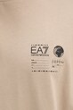 EA7 Emporio Armani t-shirt bawełniany AF12874.7M000081 beżowy
