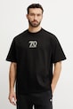 Ruházat EA7 Emporio Armani pamut póló AF12957.7X000082 fekete