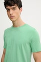Одяг Бавовняна футболка Lindbergh 30.400104.MINT зелений