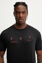 EA7 Emporio Armani tricou de antrenament negru AF13802.7M000110