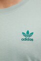 adidas Originals tricou din bumbac Trefoil JC9993 verde