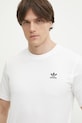 Дрехи Памучна тениска adidas Originals Trefoil JI8544 бял