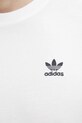 Памучна тениска adidas Originals Trefoil бял JI8544