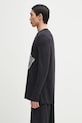 MM6 Maison Margiela x Salomon longsleeve shirt SH0GC0052.M20101 black SS25