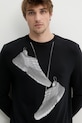 MM6 Maison Margiela x Salomon longsleeve czarny SH0GC0052.M20101