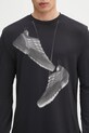 MM6 Maison Margiela camicia a maniche lunghe nero SH0GC0052.M20101