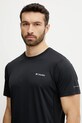 Αθλητικό μπλουζάκι Columbia Zero Rules μαύρο 2118501