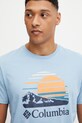 Columbia tricou din bumbac Path Lake albastru 1934814.
