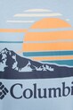 Columbia tricou din bumbac Path Lake 1934814. albastru