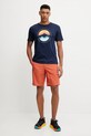 Columbia tricou din bumbac Path Lake 1934814. bleumarin SS25