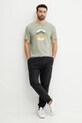 Columbia tricou din bumbac Path Lake 1934814. verde SS25