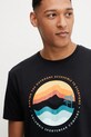 Columbia tricou din bumbac Path Lake negru 1934814.
