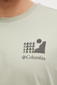 Памучна тениска Columbia Explorers Canyon 2036451. зелен