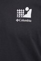Columbia tricou din bumbac Explorers Canyon 2036451. negru
