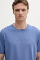 Oblečení Tričko Calvin Klein Performance LVGMS5K182 fialová