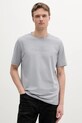 Тениска Calvin Klein Performance свободна сив LVGMS5K182