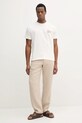Хлопковая футболка United Colors of Benetton 34BNU10AP бежевый SS25