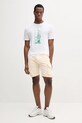 Хлопковая футболка United Colors of Benetton 3I1XU10A4 белый SS25