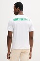 Одежда Хлопковая футболка United Colors of Benetton 3I1XU10A4 белый