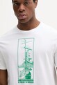 Хлопковая футболка United Colors of Benetton белый 3I1XU10A4