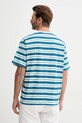 Одяг Бавовняна футболка United Colors of Benetton 30CXU10A0 блакитний
