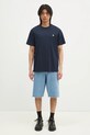 Carhartt WIP t-shirt bawełniany Chase I026391.2MZXX granatowy