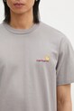 Carhartt WIP tricou din bumbac American Script gri I029956.2LRXX