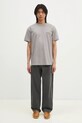 Carhartt WIP tricou din bumbac American Script I029956.2LRXX gri