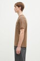 Βαμβακερό μπλουζάκι Carhartt WIP Pocket I030434.2LTXX καφέ SS25