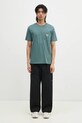 Памучна тениска Carhartt WIP Pocket I030434.2M2XX тюркоазен