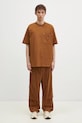 Carhartt WIP cotton t-shirt Eldon Pocket I034365.HZXX brown